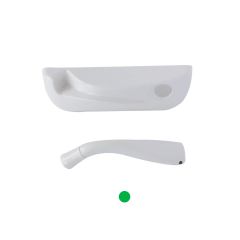 Decore operator plastic cover and handle - green dot #132066(2121R1)