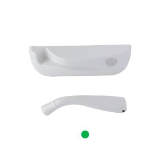 Decore operator plastic cover and handle - green dot #132066(2121R1)