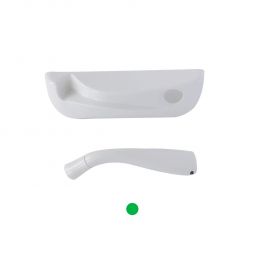 Decore operator plastic cover and handle - green dot #132066(2121R1)