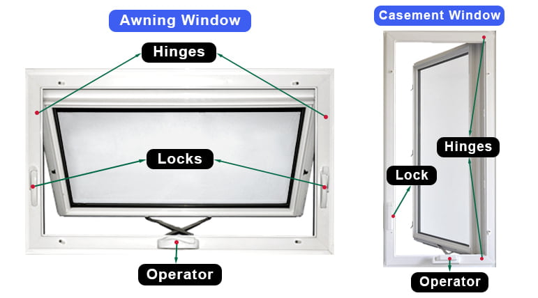 window parts